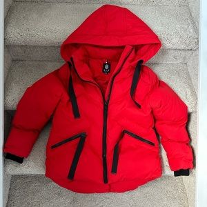 Saint & Sinner Red Maxy Winter Coat